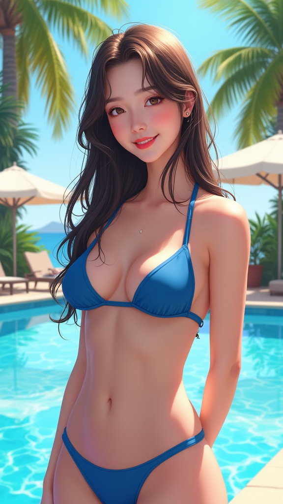 세련되고 섹시한 수영장에서의 댄스, 과학적으로 자신감을 높인다!