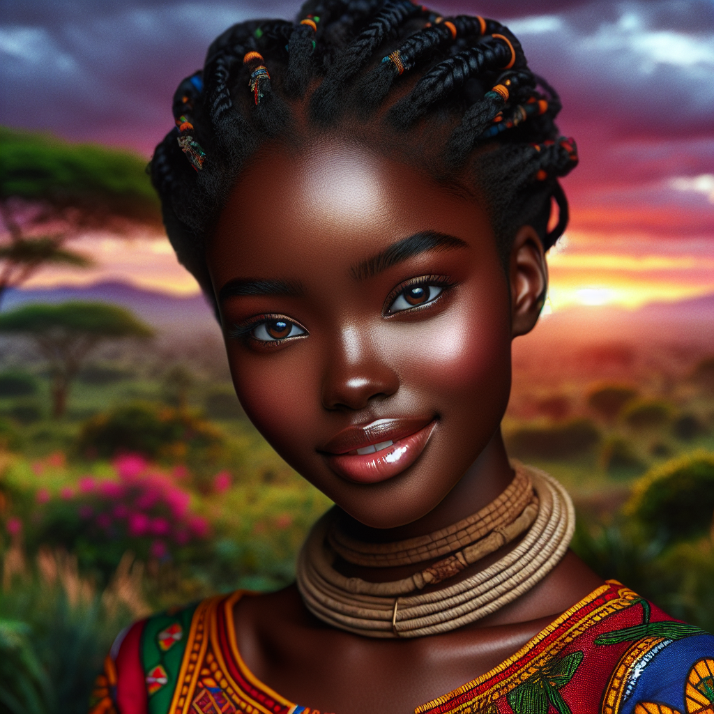 Stunning Portraits of Beautiful African Girls