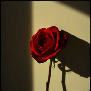 Red Flowerless Rose