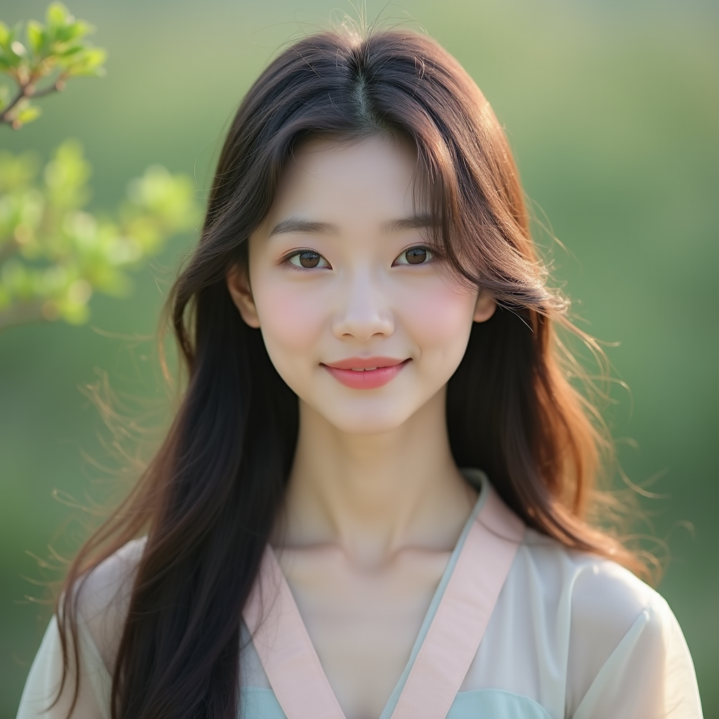 20대 미모의 한국 여성