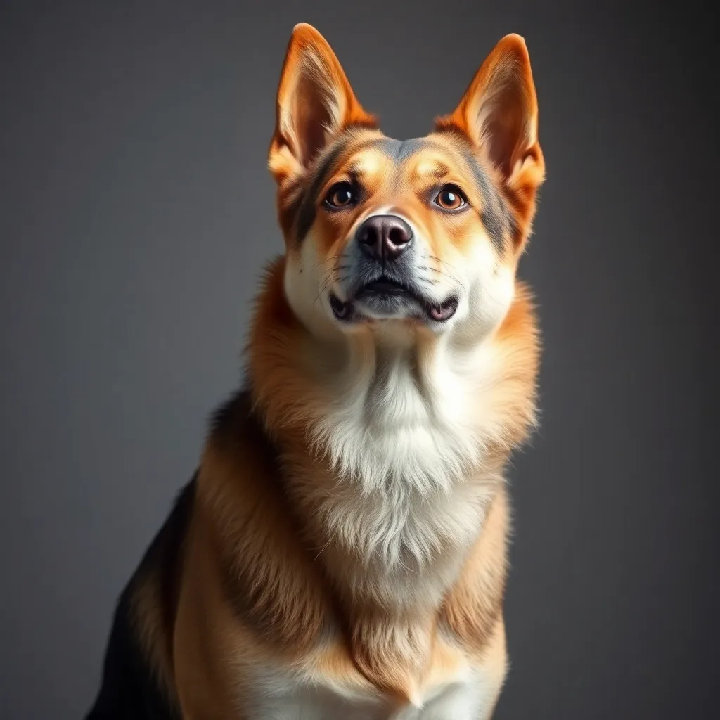 a realistic image of a dog