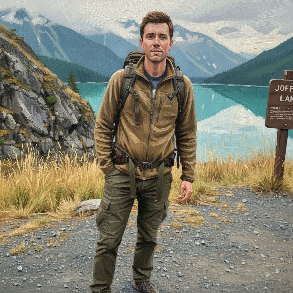transform the photo into a handdrawing style with prominent paint strokes