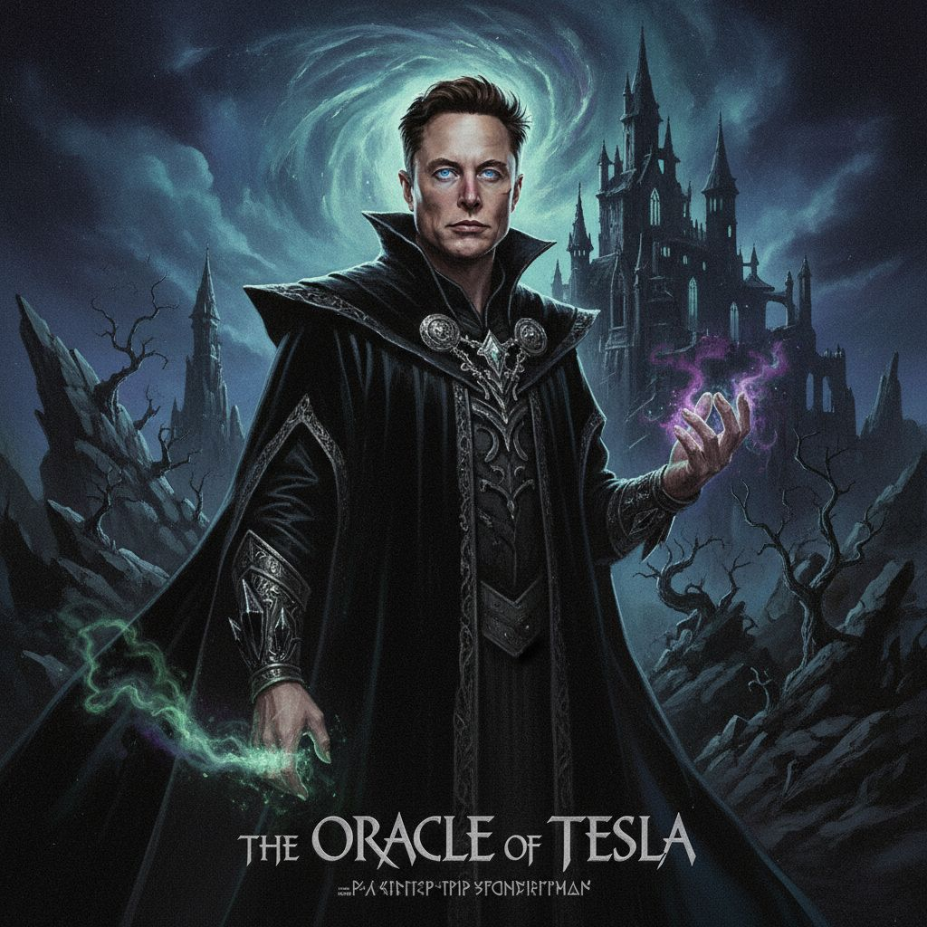 1980's dark fantasy movie style portrait of Elon Musk, moody lighting, gothic atmosphere, mystical and mysterious, cinematic look, realistic style