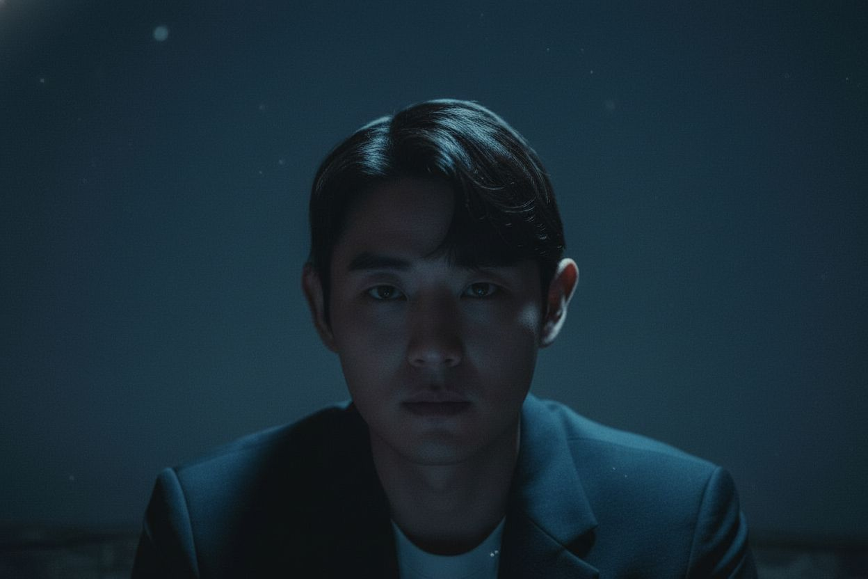 이 장면 얼굴 클로즈업 사진