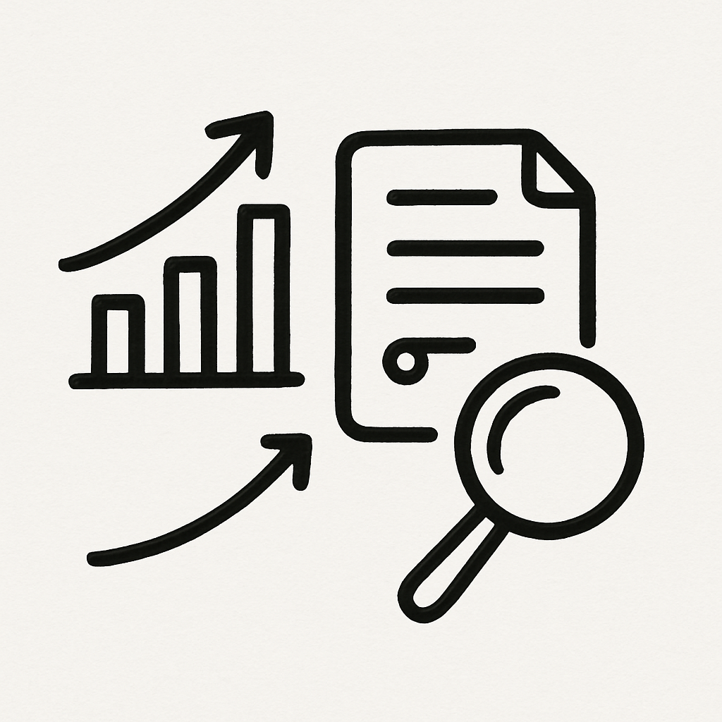 "분석 기록" 이미지를 만들어줘. 글자는 삭제해줘.