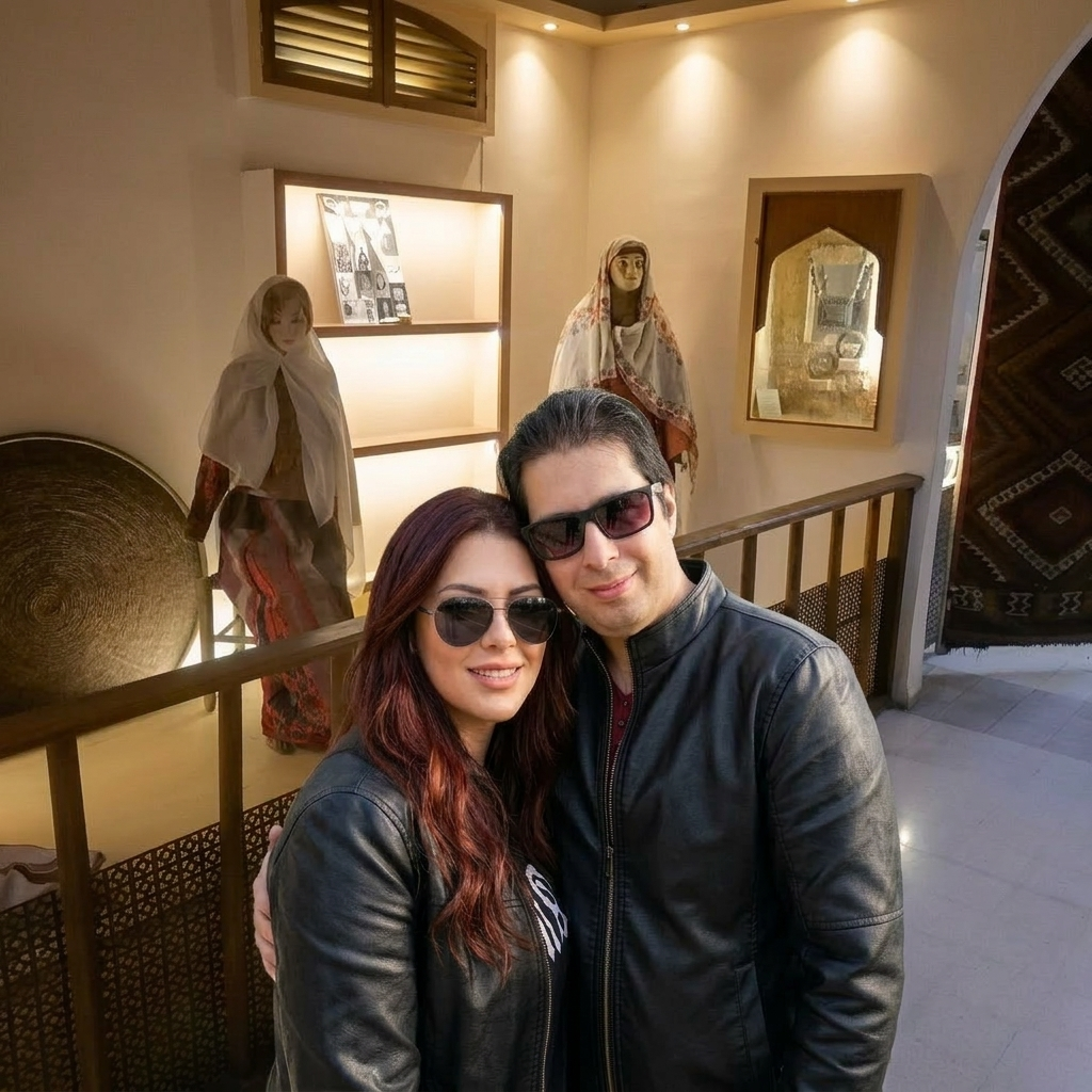 إجعل الصورة متناسقة والظلال حقيقية على الزوجين