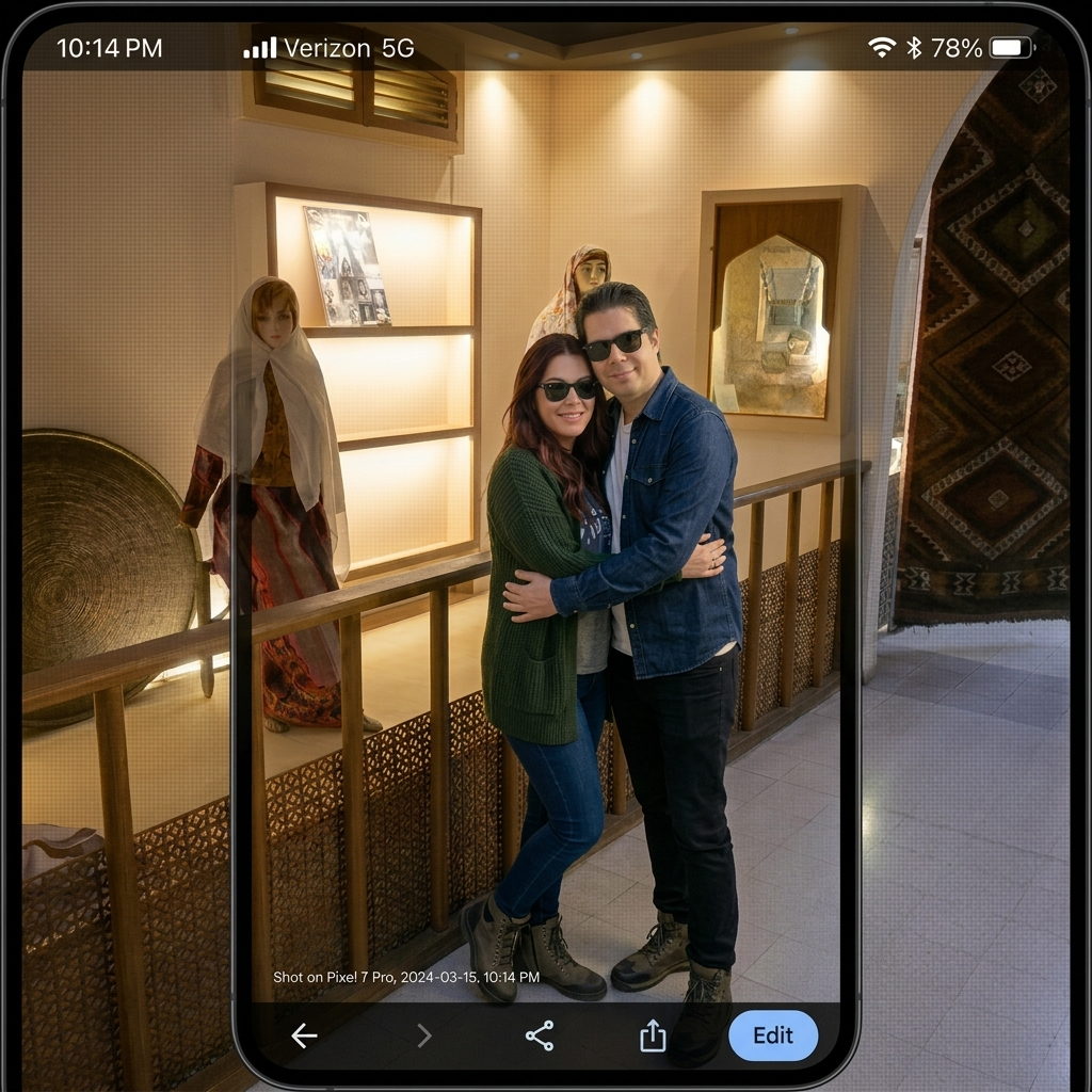 إجعل الصورة كأنها ملتقطة ديجيتال