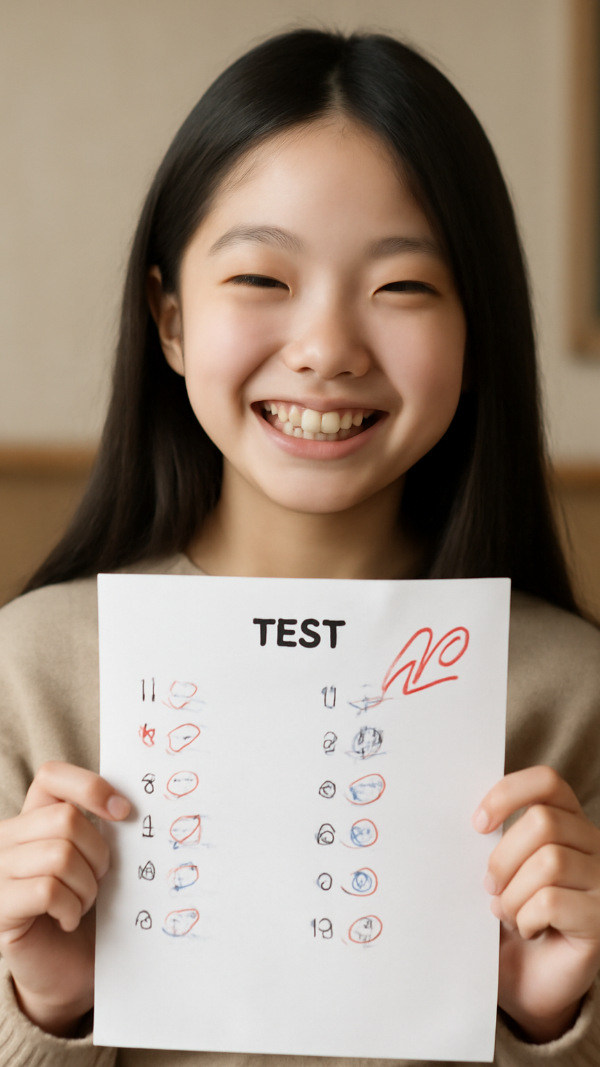 100점을 잡을 필요는 없어