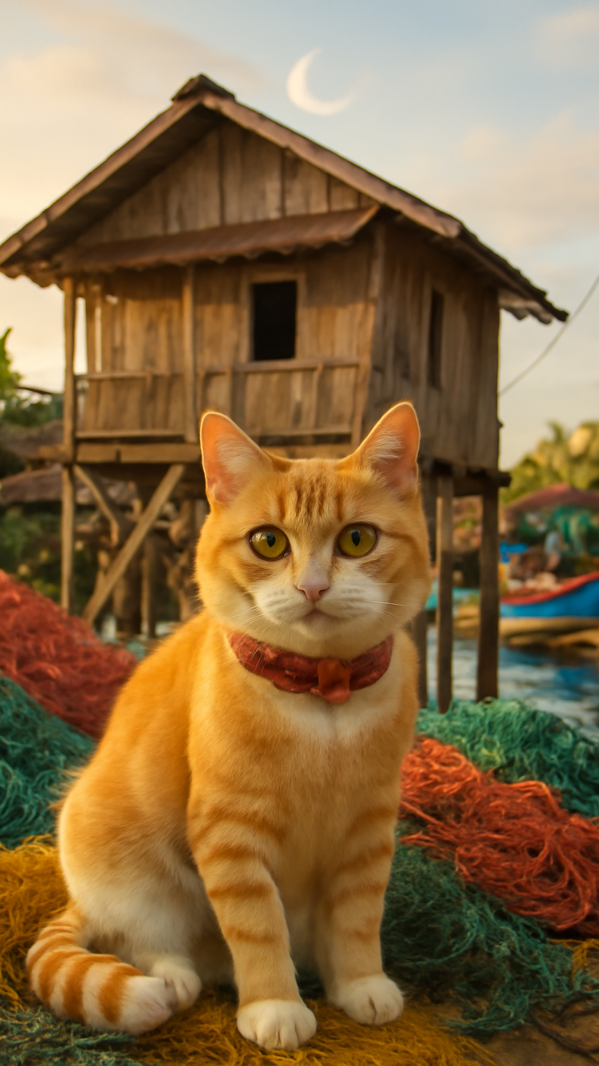 A Cute Cat’s Song in the Village: Life in a Muslim Indonesian Fishing Town