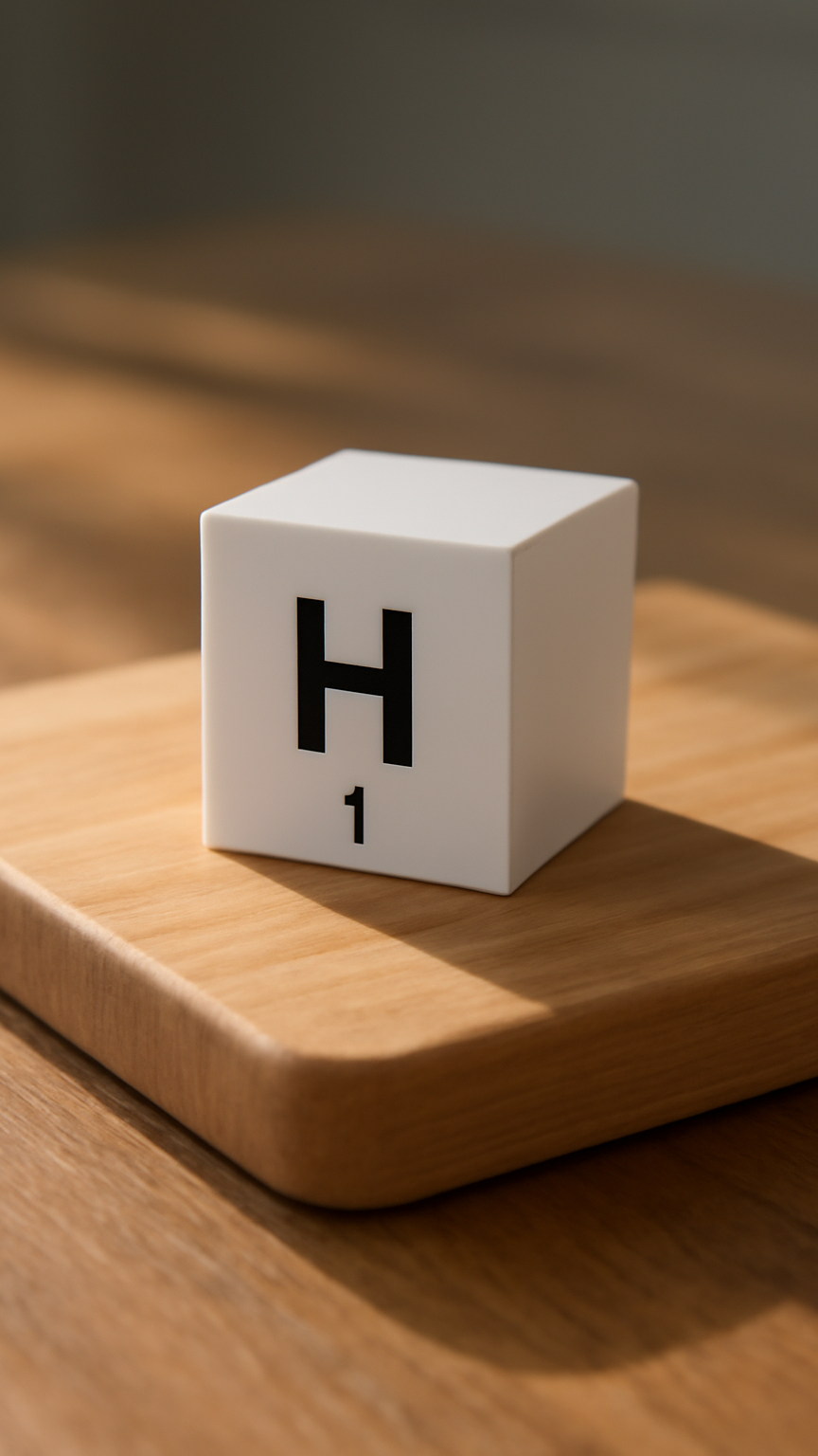 Unveiling the Mystery of the Hydrogen Cube