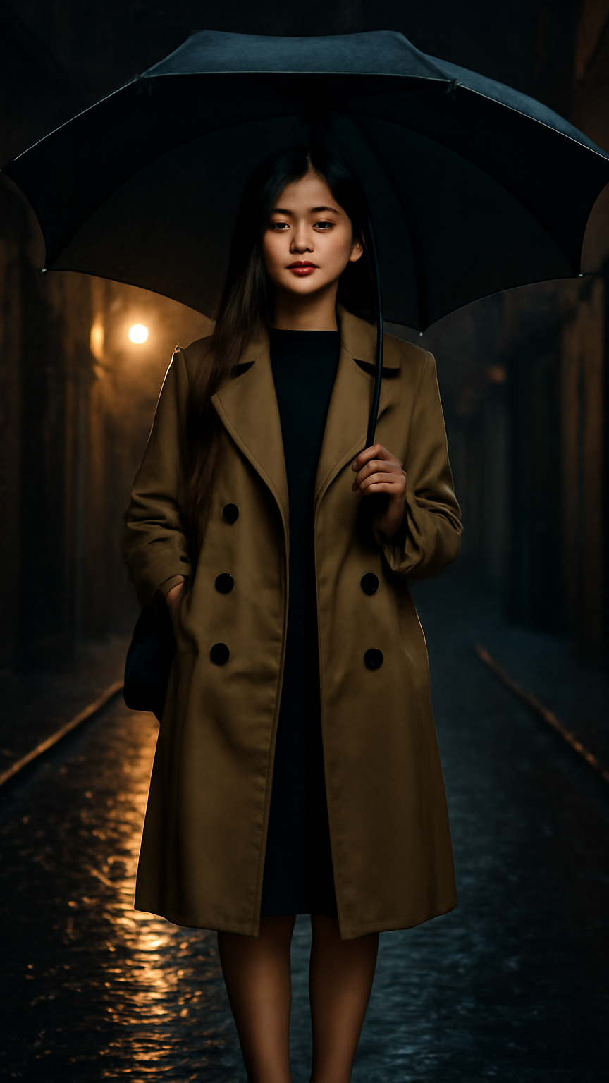 비 내리는 밤도시, 고요함과 신비로움의 과학