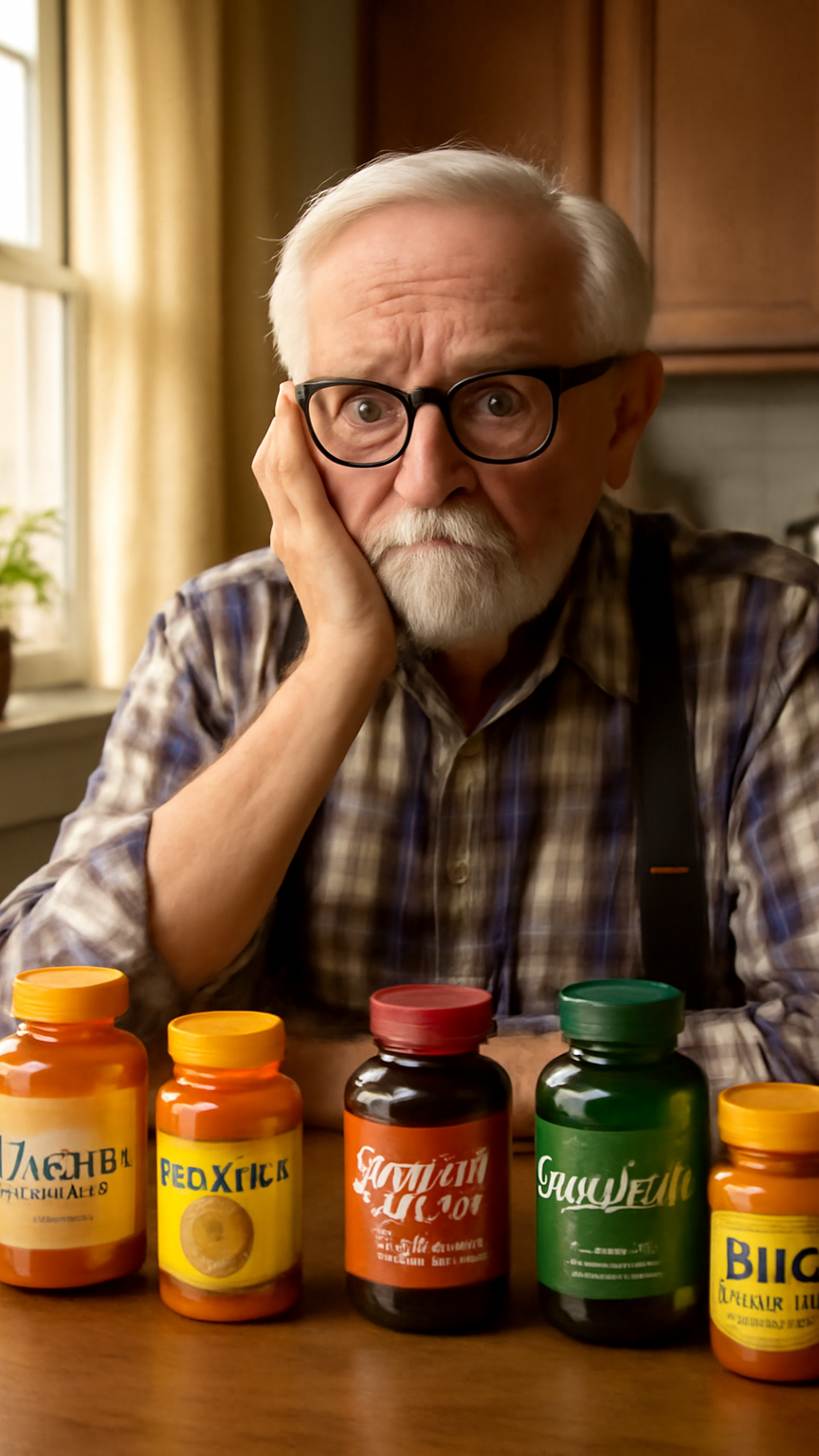 Grandpa vs. Supplements: A Hilarious Dose of Family Warmth