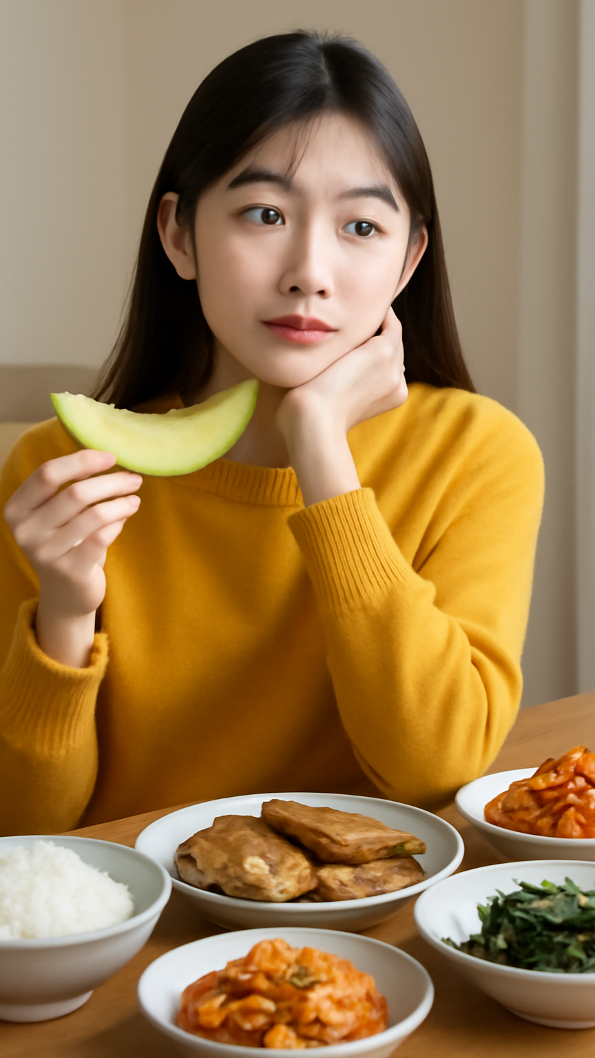 식사 후 멜론, 먹어도 될까?