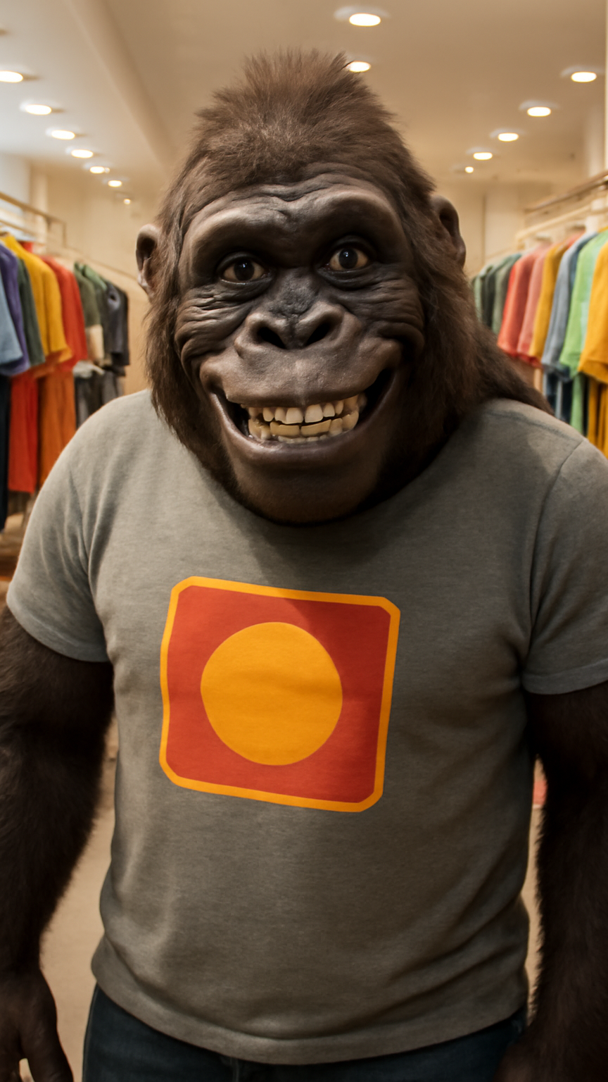 Meet Gorilla Yisamsam: Fashion With a Smile!