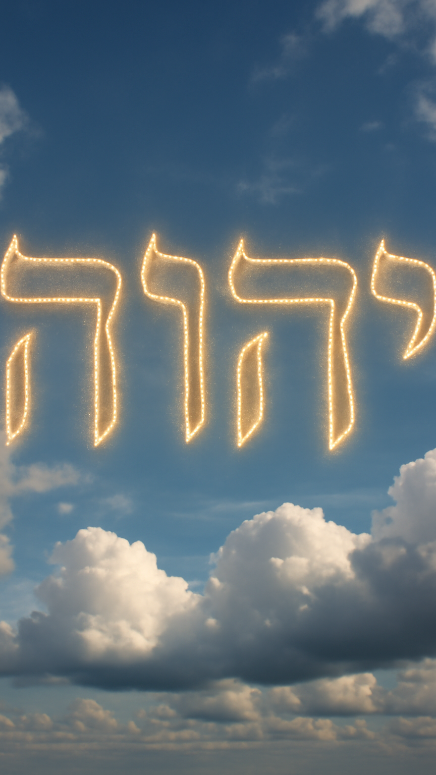 야훼(YHWH)의 네 글자와 이슬람 모스크의 상징적 연결