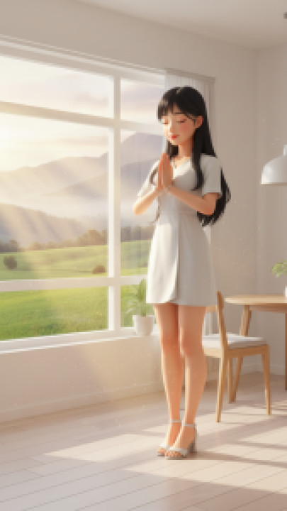 아침을 여는 기도: 목자와 함께한 하루의 시작